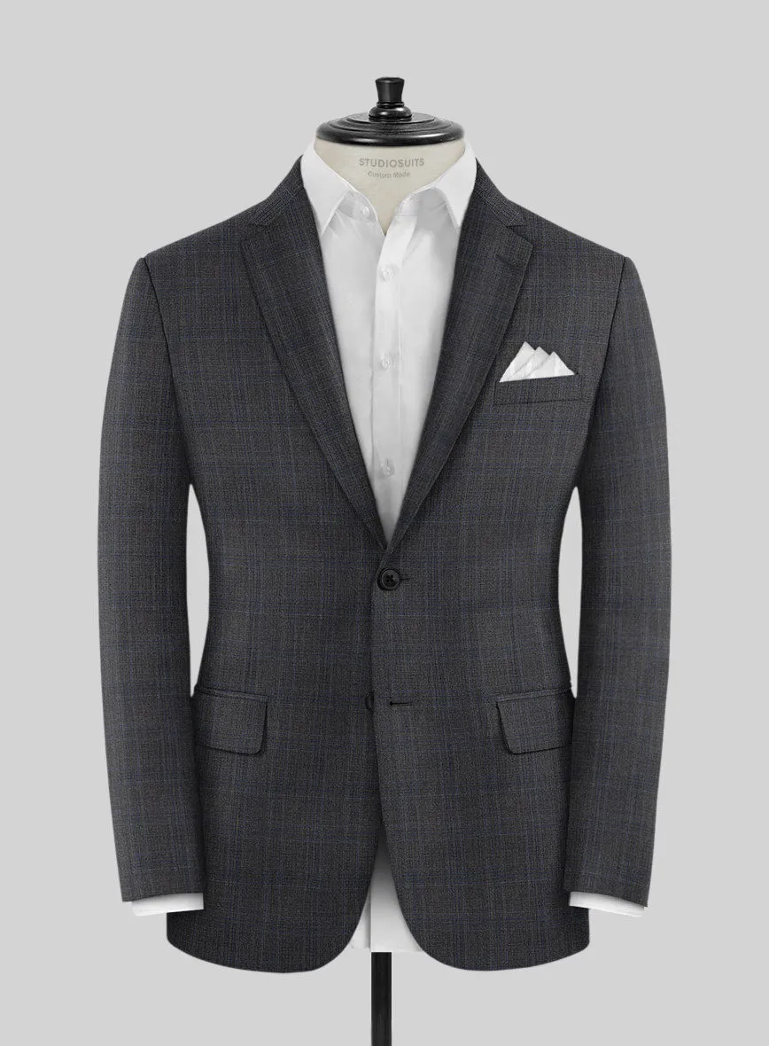 Napolean Gatsby's Charcoal Glen Wool Jacket