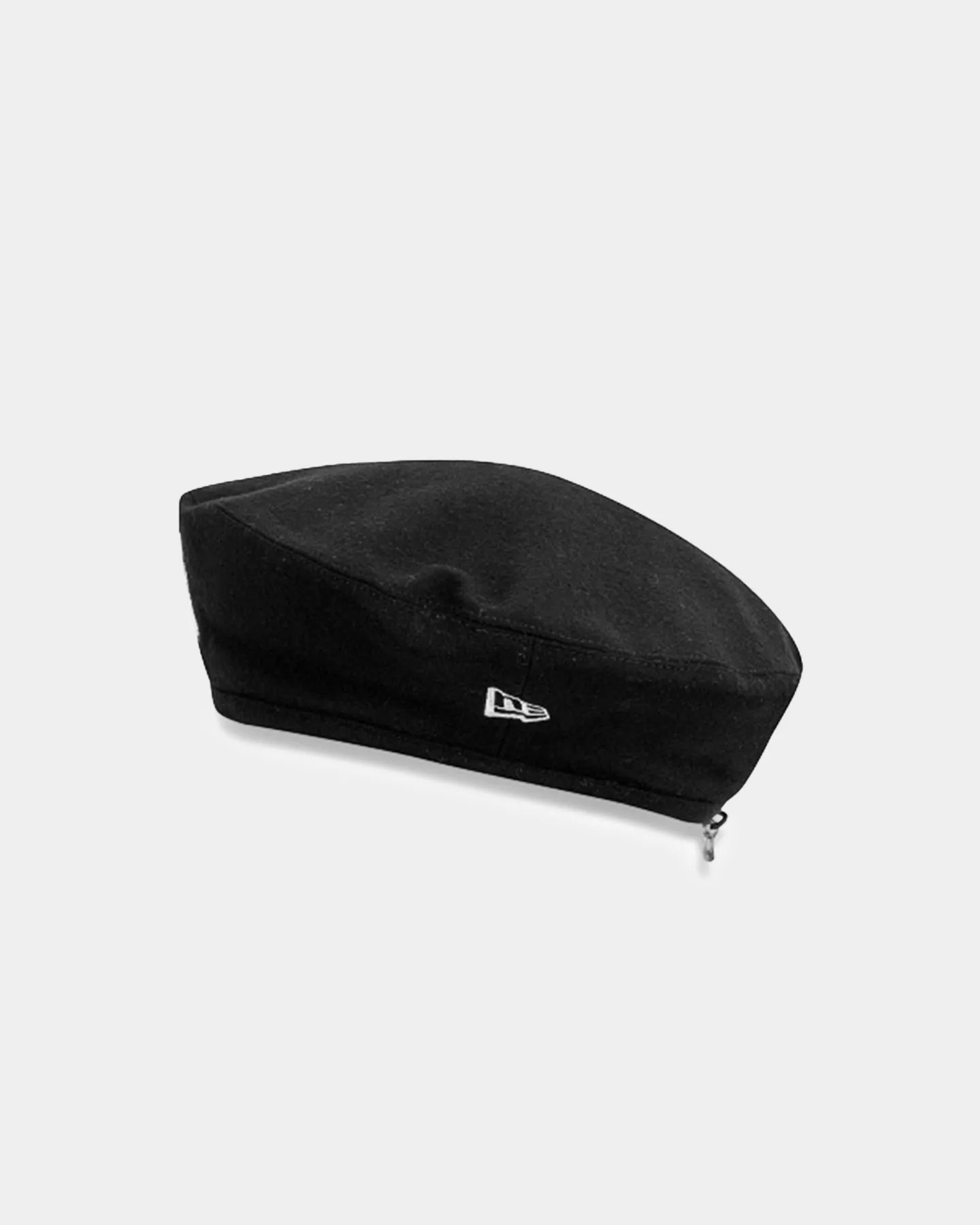 New Era New York Yankees 'Black Melton Wool' Beret Black/White