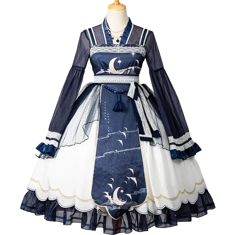 Nightingales ~ Vintage Hanfu Style Lolita Dress by OCELOT