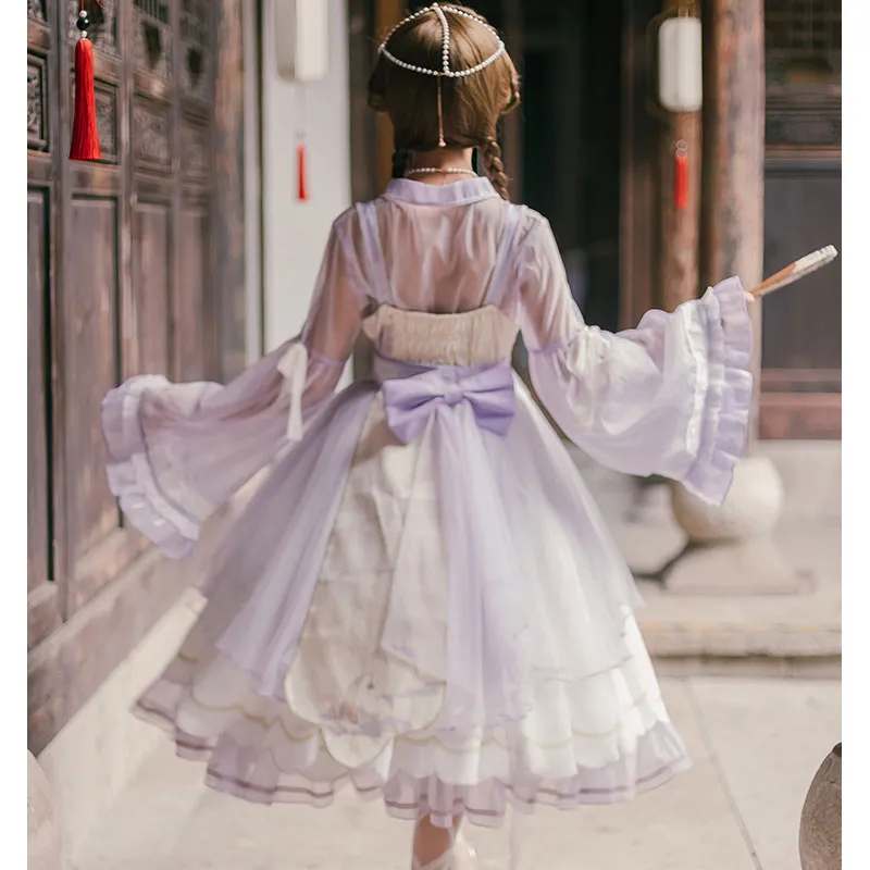 Nightingales ~ Vintage Hanfu Style Lolita Dress by OCELOT