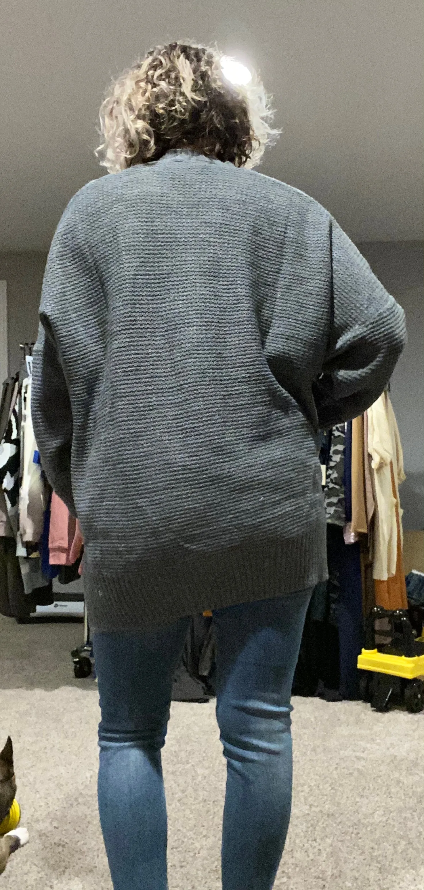 Open front cardigan