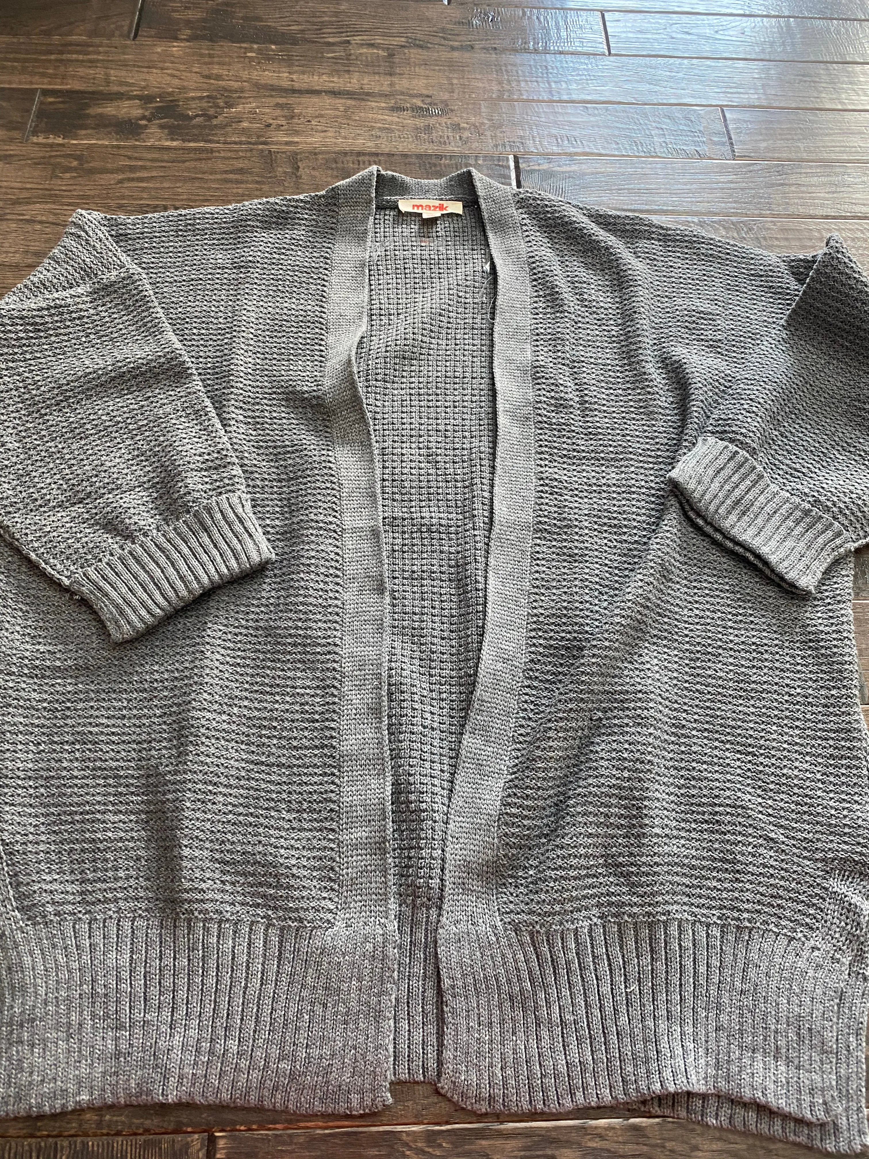 Open front cardigan