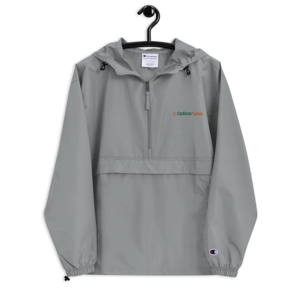 Optics Force Embroidered Packable Jacket by Champion