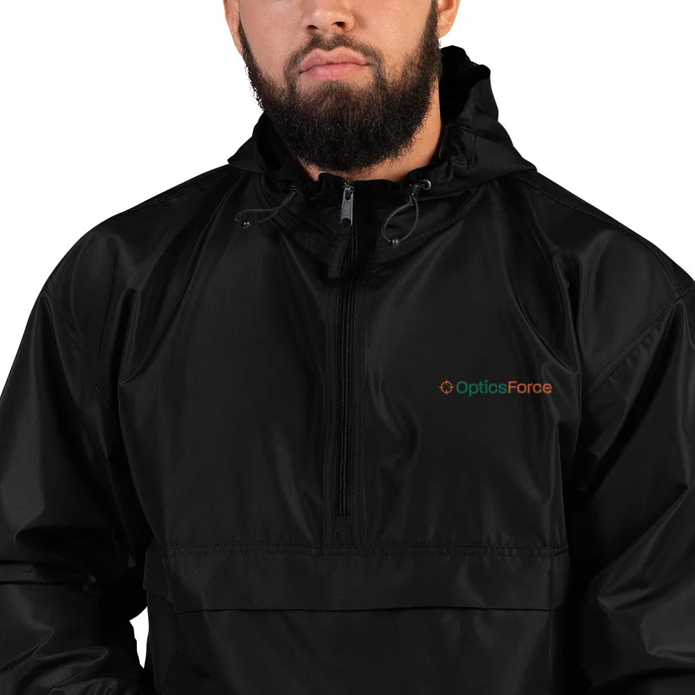 Optics Force Embroidered Packable Jacket by Champion