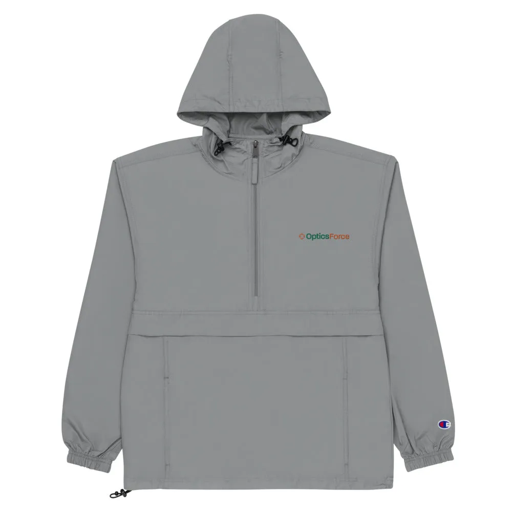 Optics Force Embroidered Packable Jacket by Champion