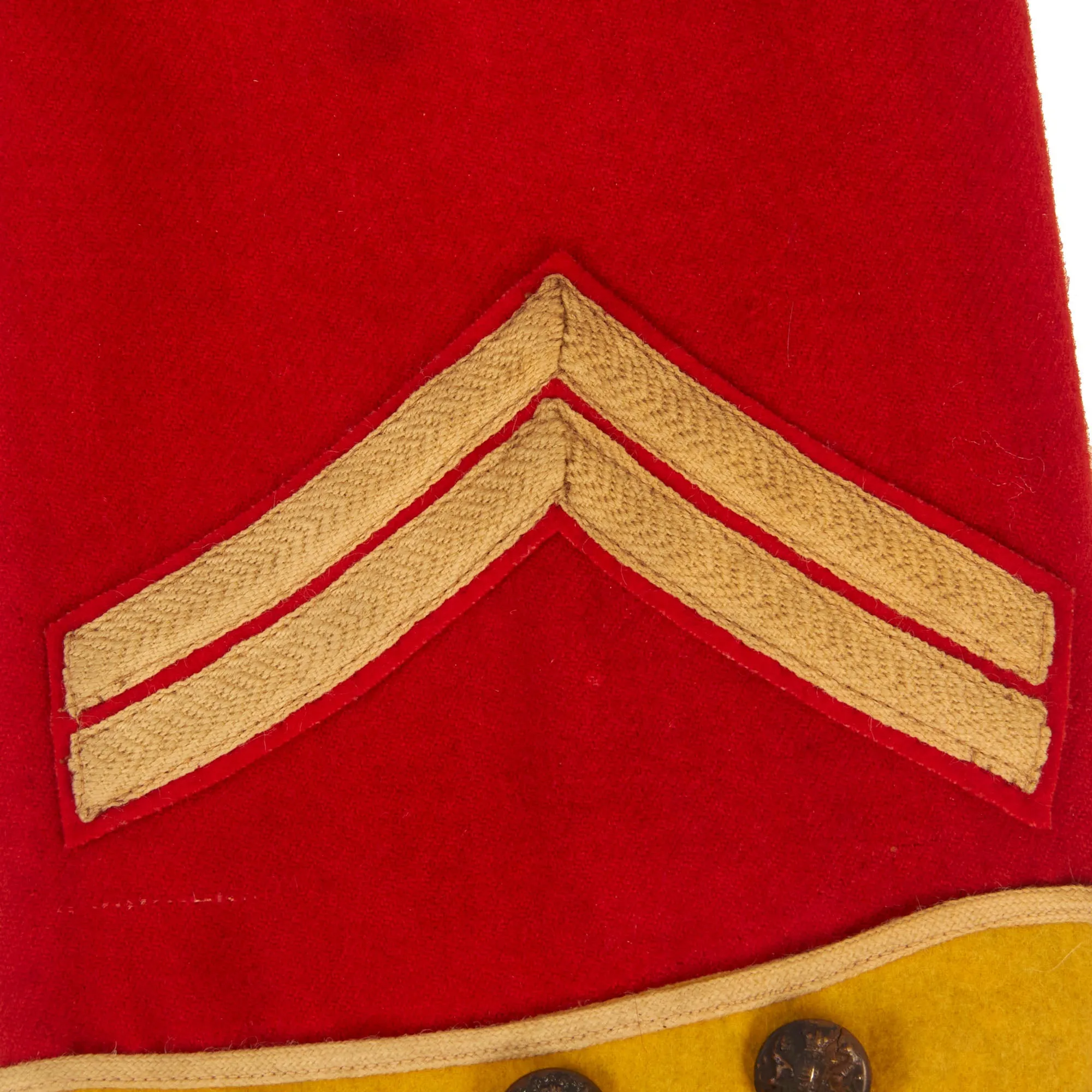 Original British Pre-WWI Era Argyll and Sutherland Highlanders (Princess Louise's) Scarlet Tunic