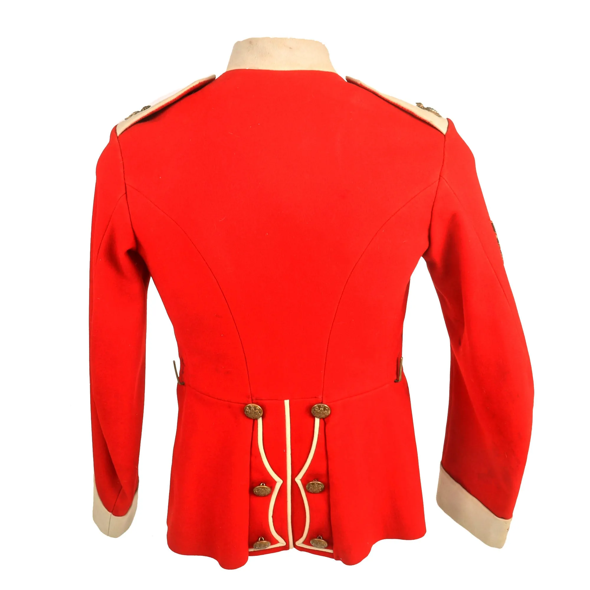 Original British Pre WWI Era Lancashire Fusiliers Sergeant’s Scarlet Red Tunic