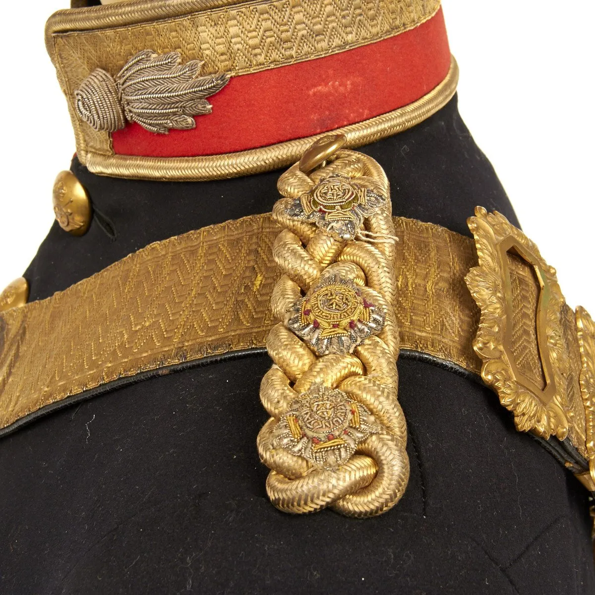 Original British Pre-WWI Royal Field Artillery Officer Uniform Set Circa 1910