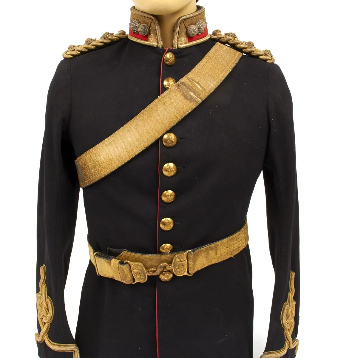 Original British Pre-WWI Royal Field Artillery Officer Uniform Set Circa 1910