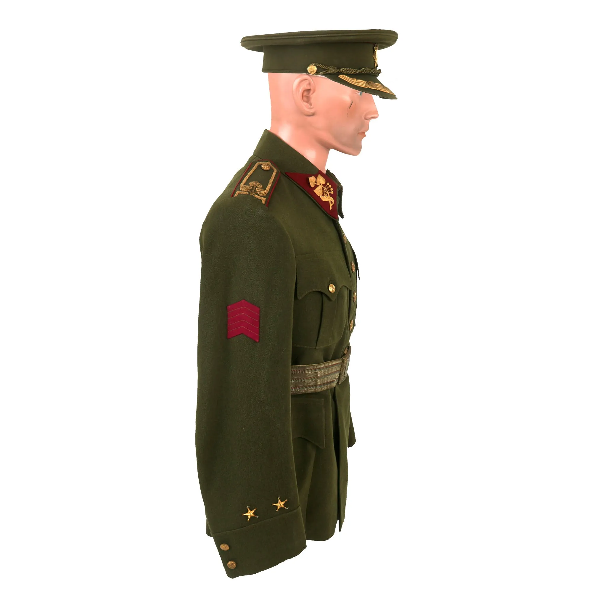 Original Czech WWII Army General Uniform Attributed to Jan Syrový -  Prime Minister During the Munich Crisis