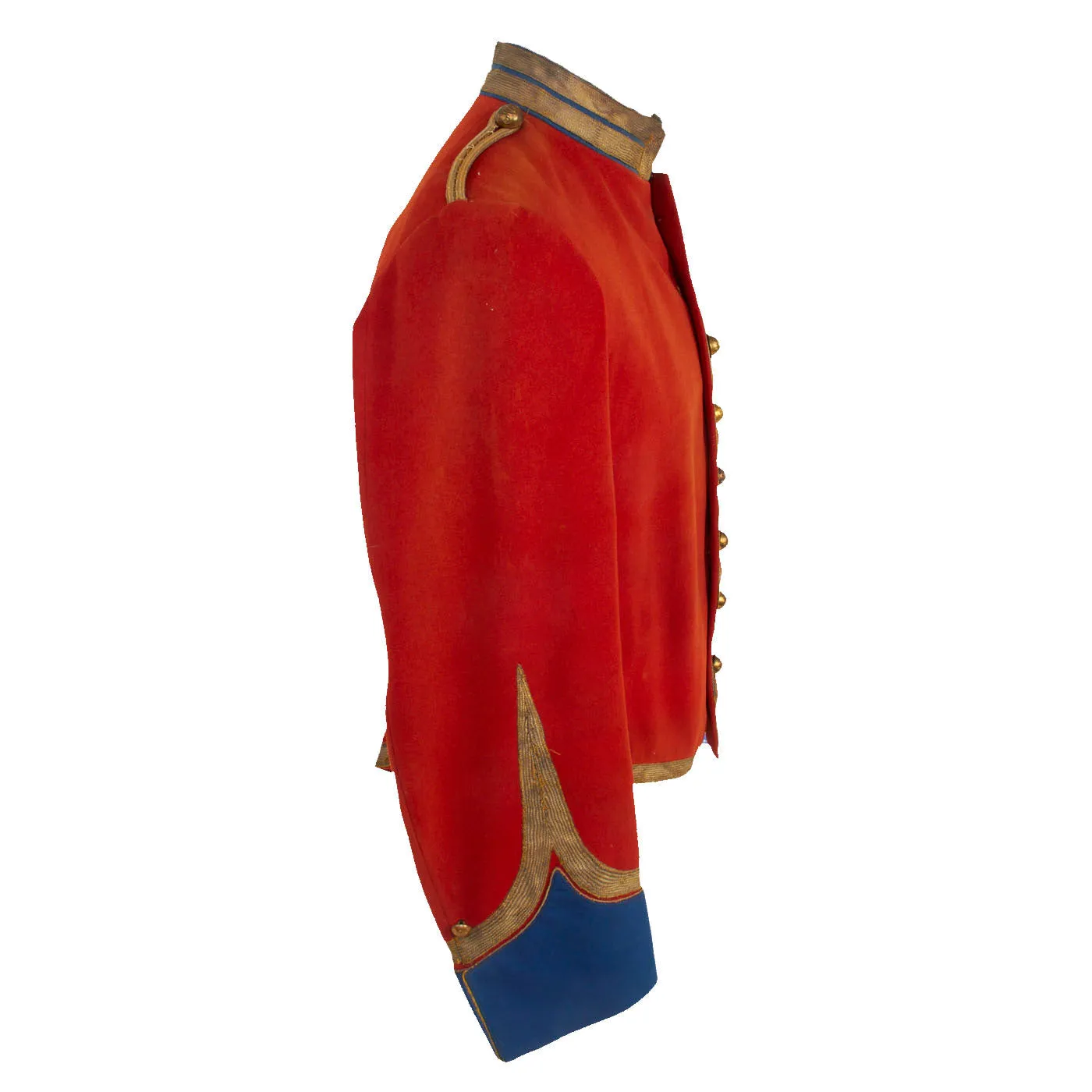 Original Spanish First Melillan Campaign Era Officers’ Scarlet Regimental Shell Jacket