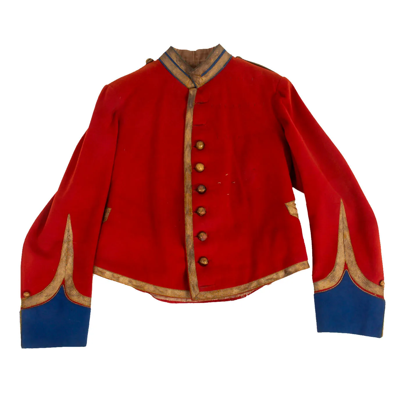 Original Spanish First Melillan Campaign Era Officers’ Scarlet Regimental Shell Jacket