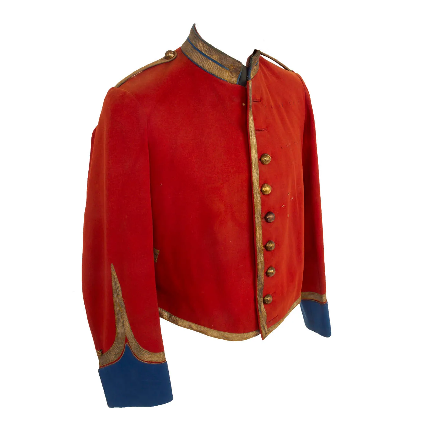 Original Spanish First Melillan Campaign Era Officers’ Scarlet Regimental Shell Jacket