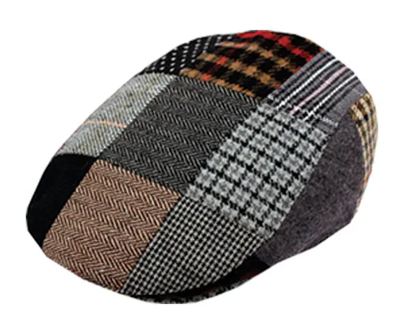 Patchwork Wool Tweed