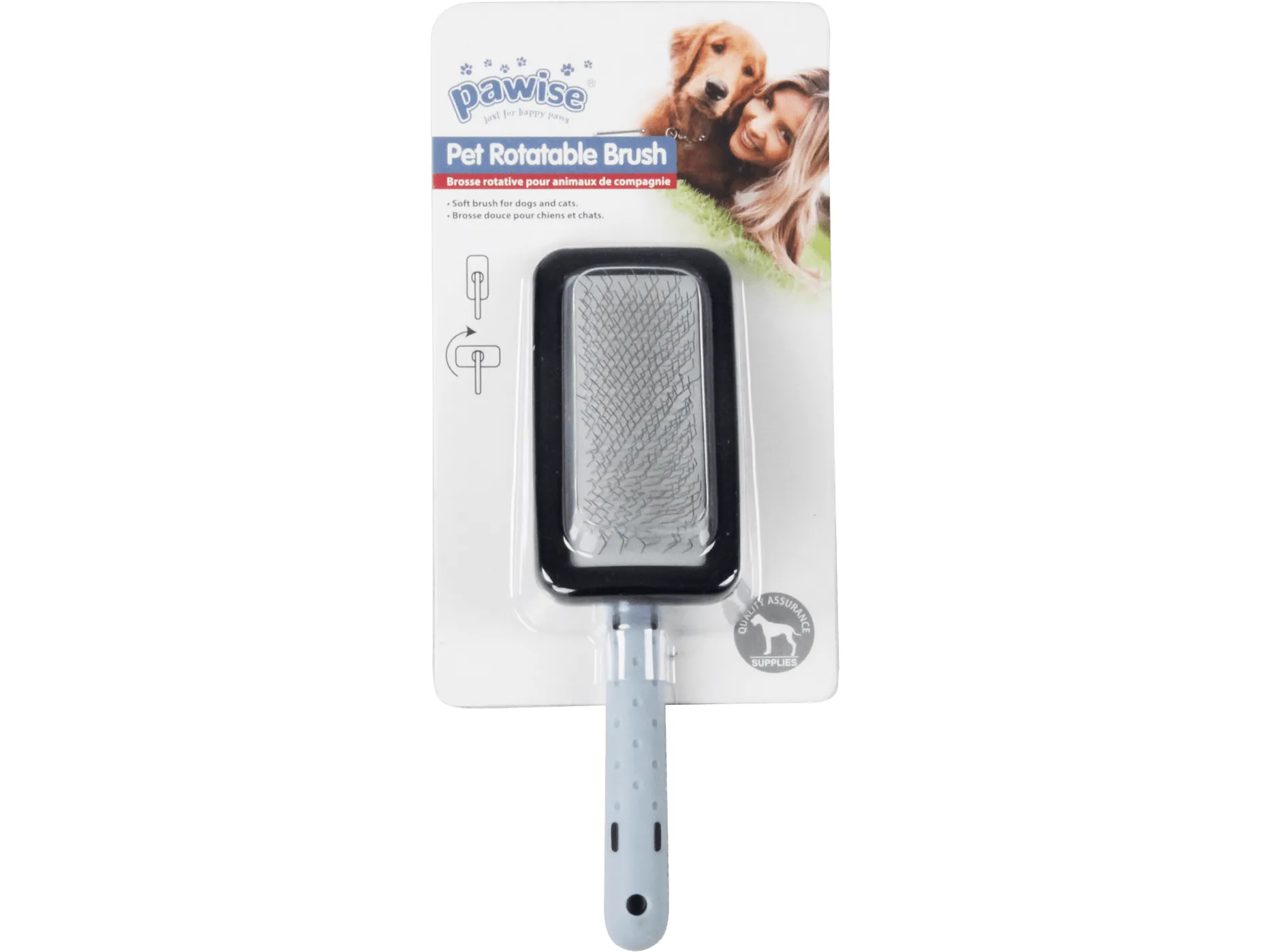 Pawise Pet Rotatable Brush