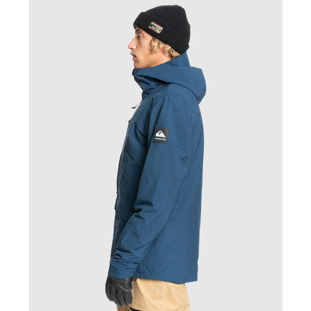 QUIKSILVER QUEST STRETCH JACKET - INSIGNIA BLUE