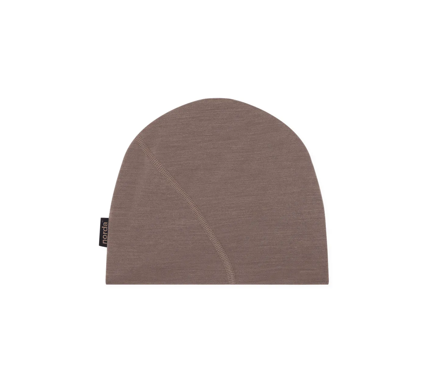 SOAR X norda™ Merino Silk Beanie | Deep Taupe