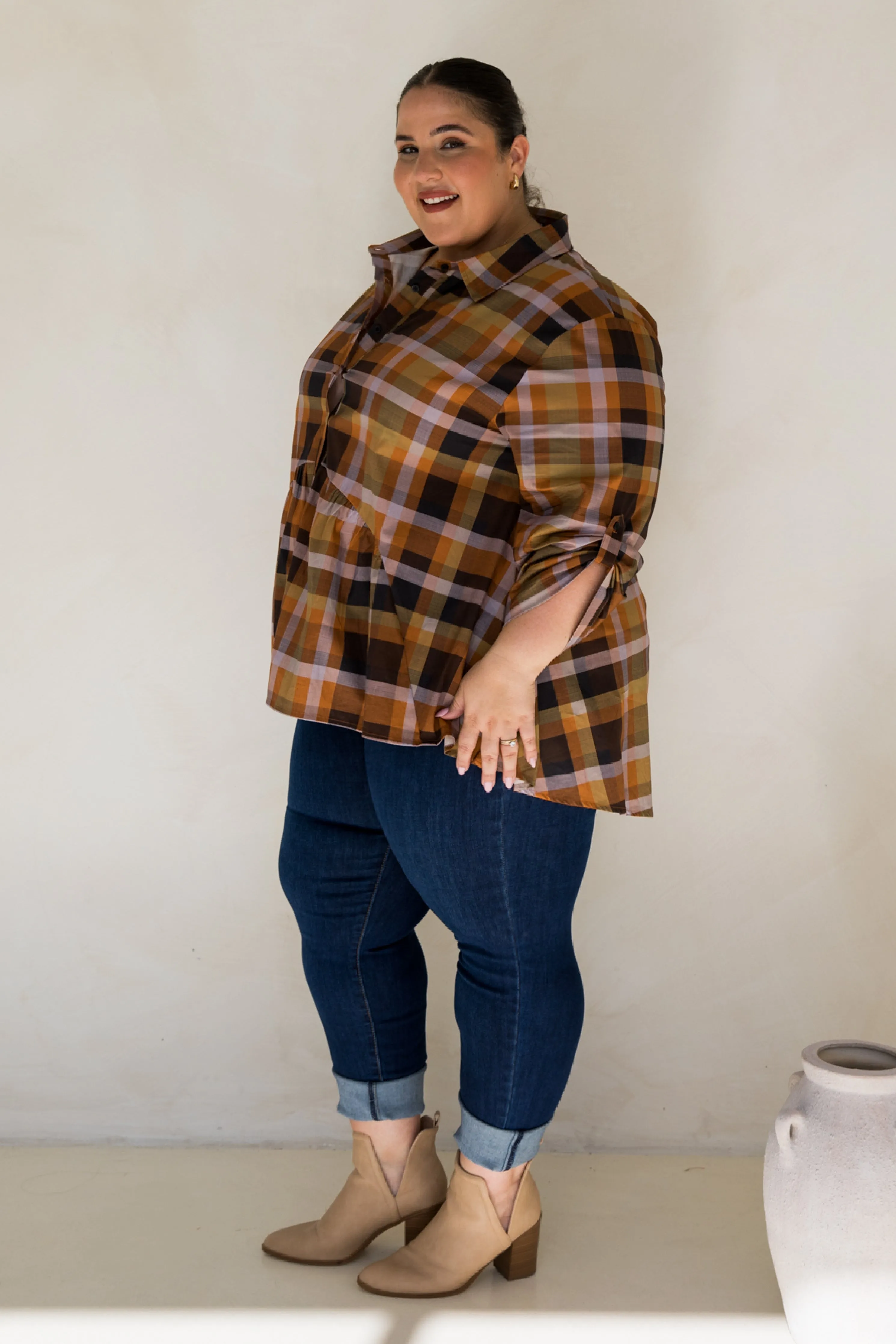 Soho Shirt | Fall Check | FINAL SALE