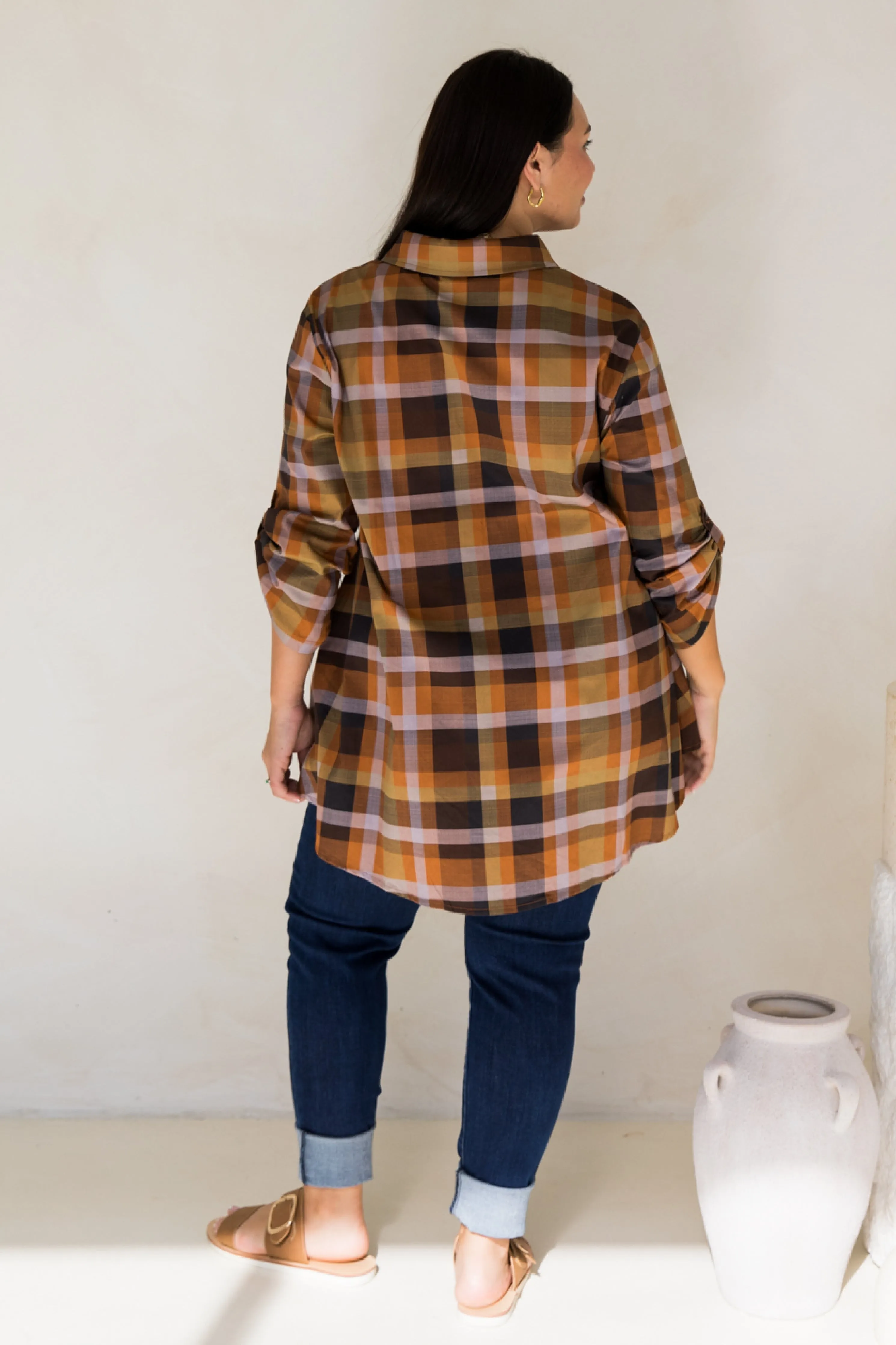 Soho Shirt | Fall Check | FINAL SALE