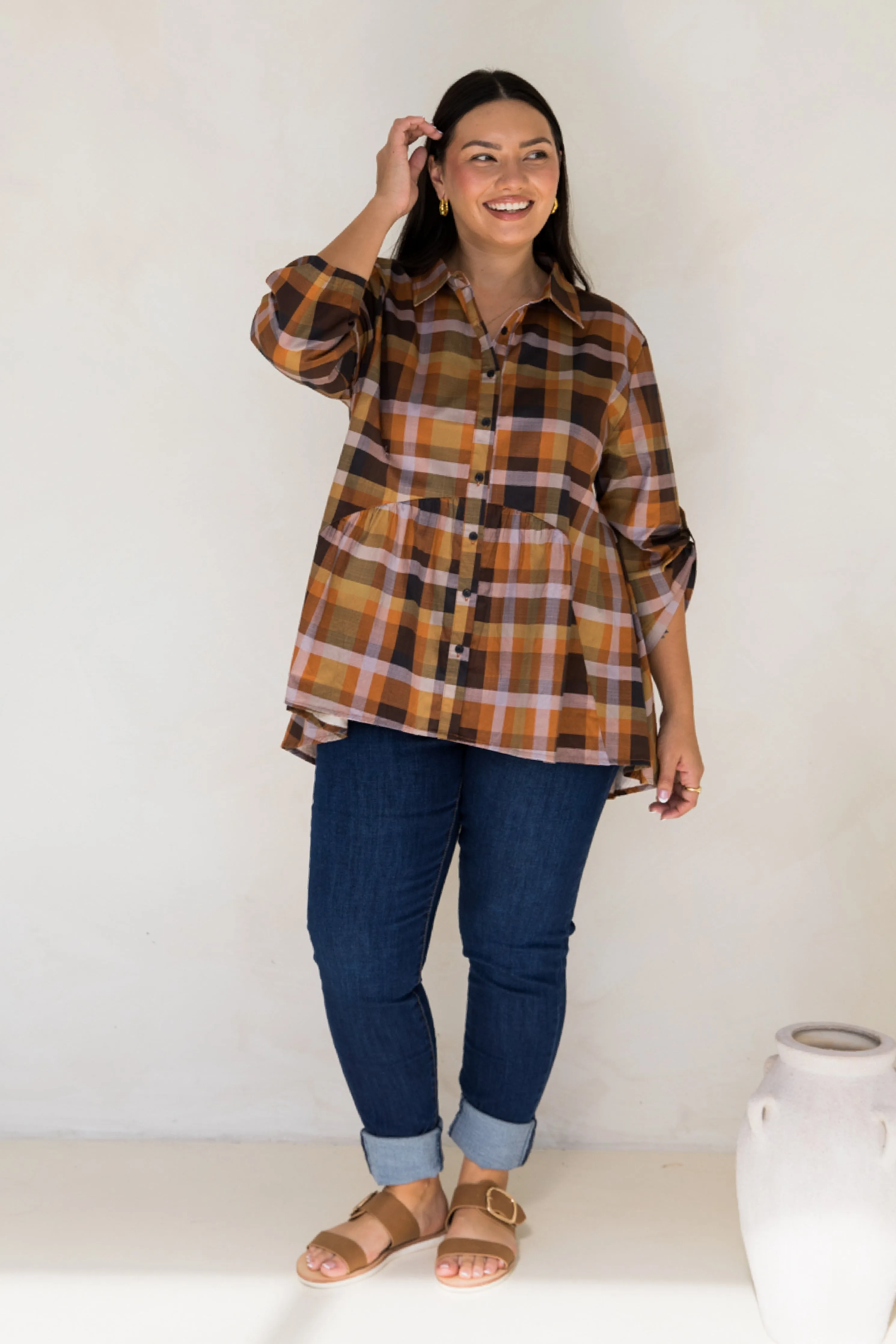 Soho Shirt | Fall Check | FINAL SALE