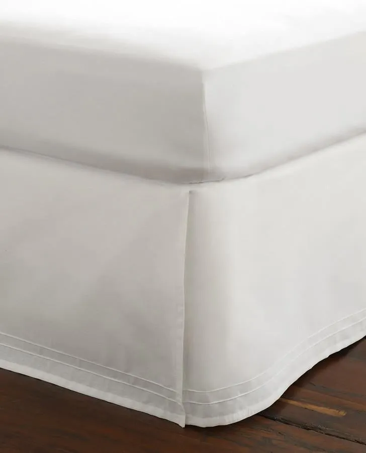 Solid White Bedskirt