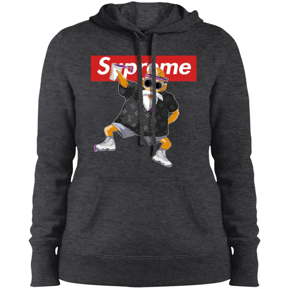 Supreme Kame Sennin Turtle Women Hooded Sweatshirt