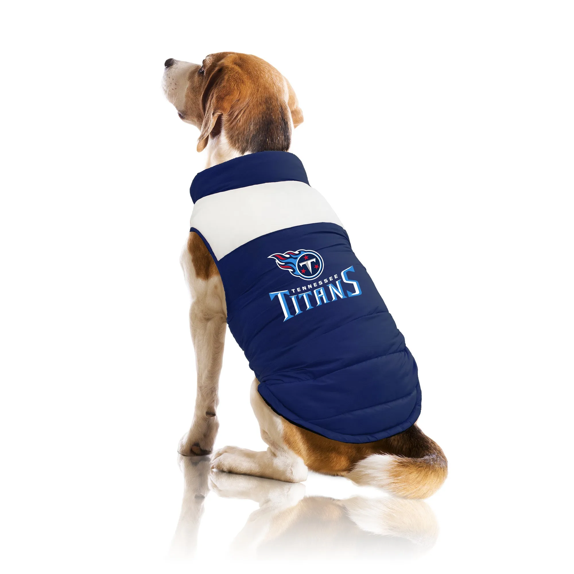 Tennessee Titans Pet Parka Puff Vest