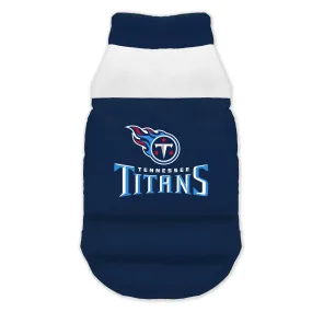 Tennessee Titans Pet Parka Puff Vest