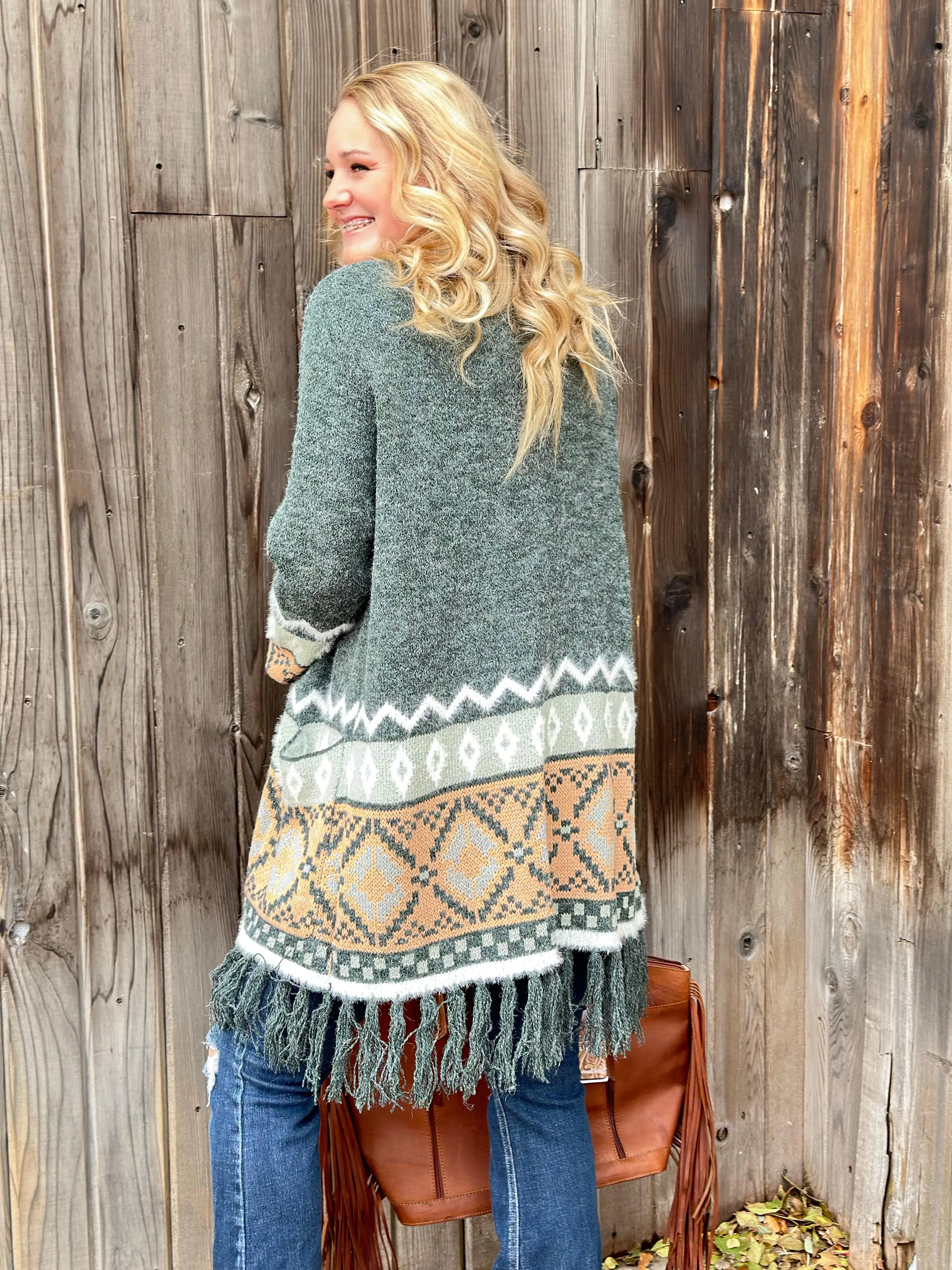 The Bozeman Tribal Cardigan