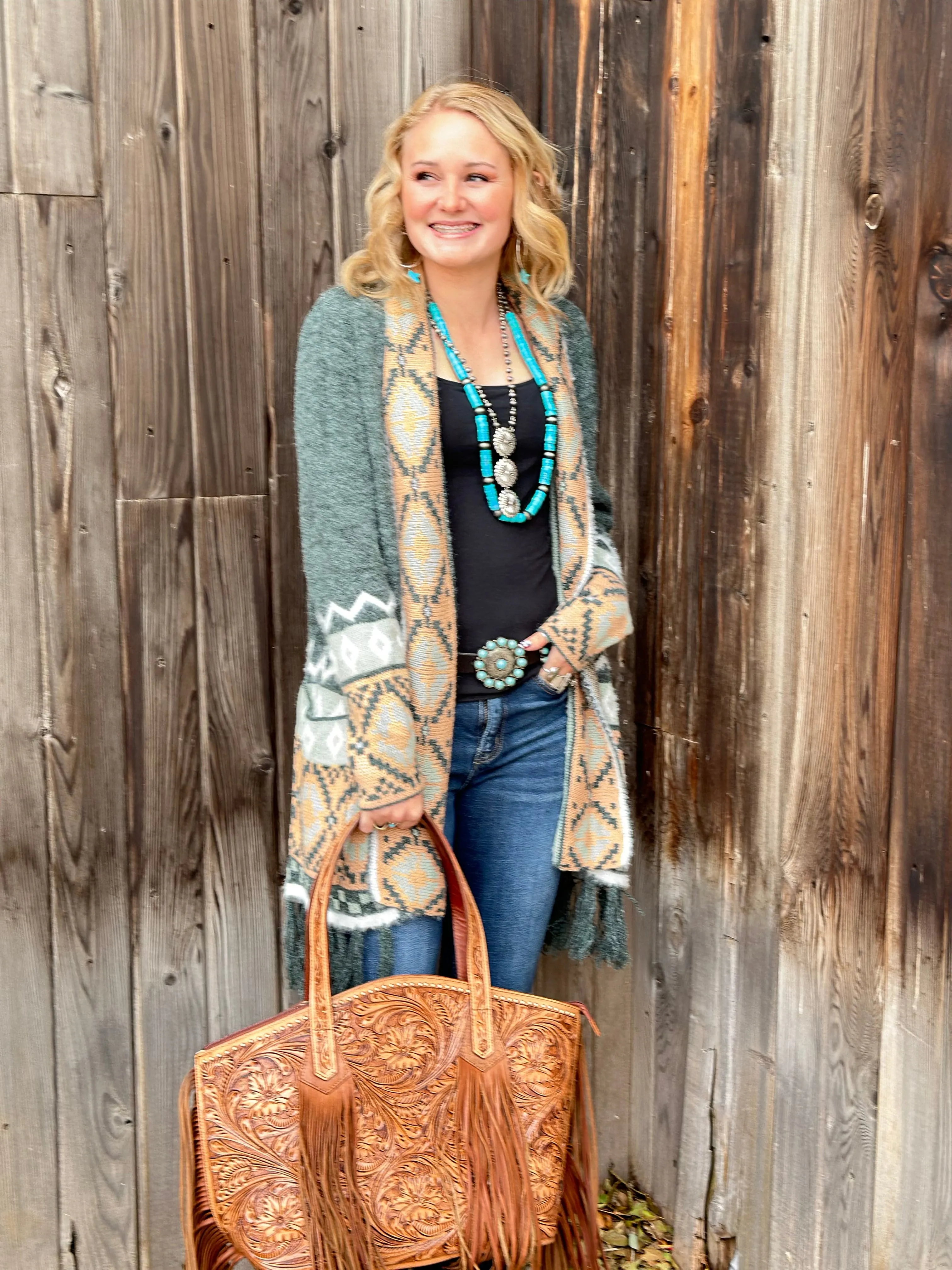 The Bozeman Tribal Cardigan