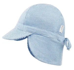 Toshi Flap Cap Baby Sky Blue