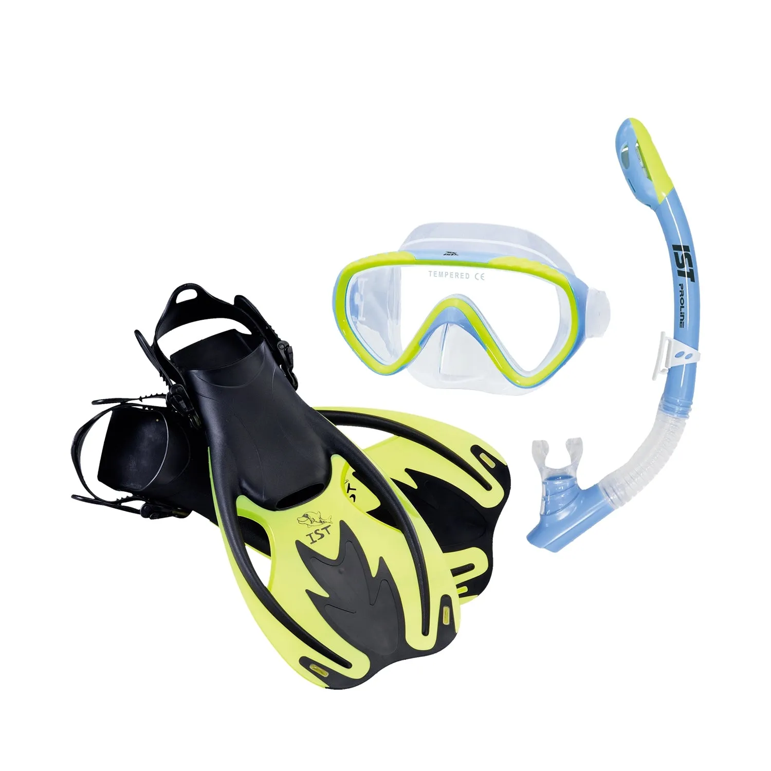 UNO Mask, Snorkel & Fin Kids Set