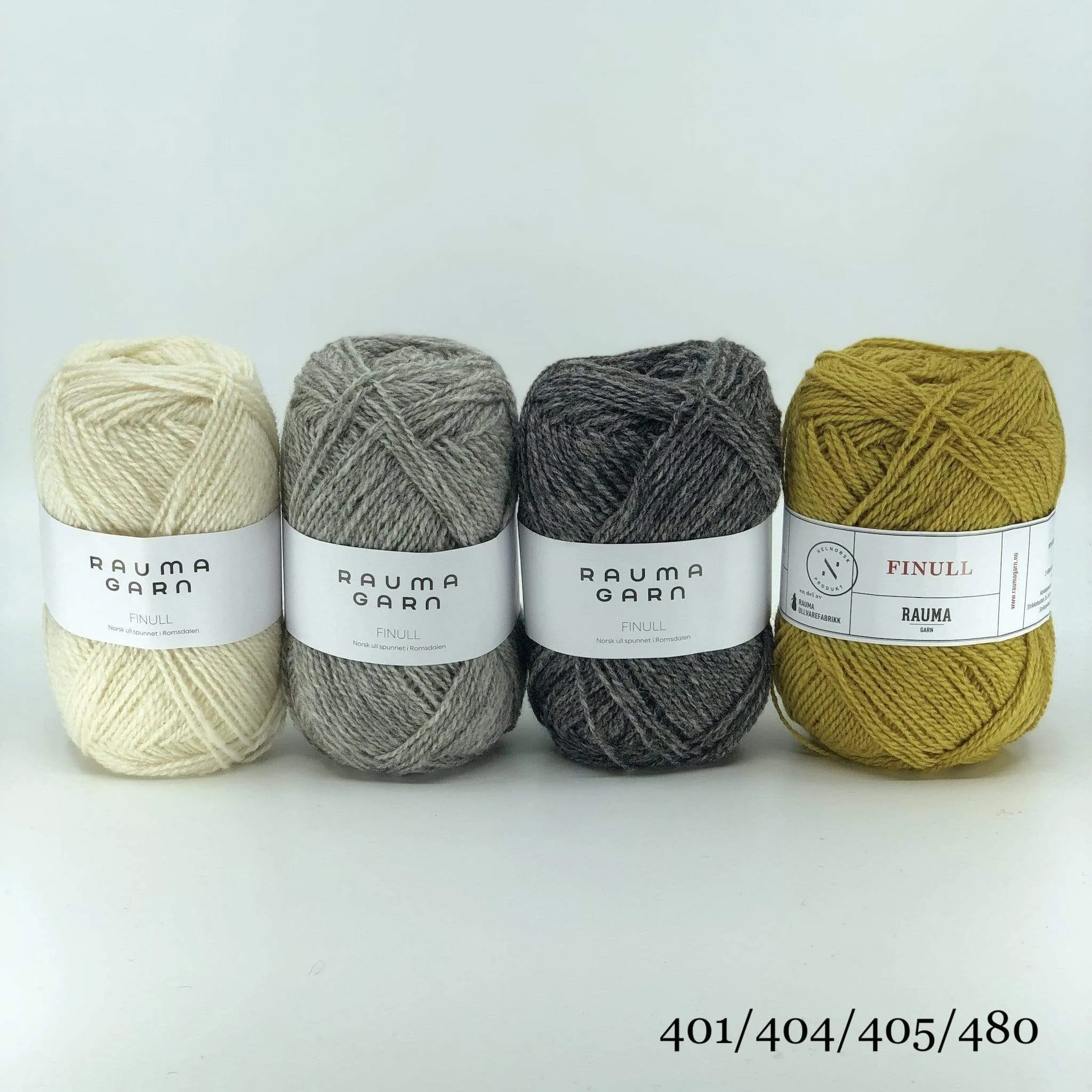 Varde Yoke Sweater 257R in Rauma Finullgarn