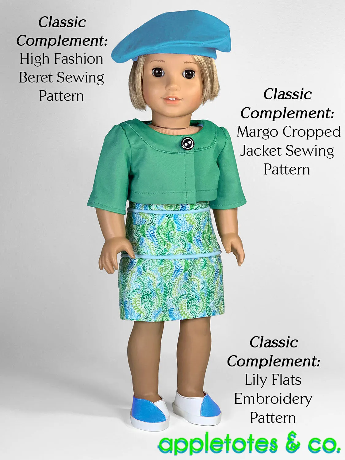 Veronica Dress 18 Inch Doll Sewing Pattern