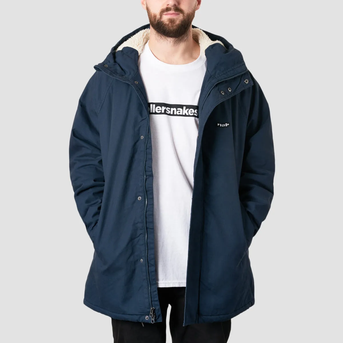 Volcom Volster II Parka Jacket Navy