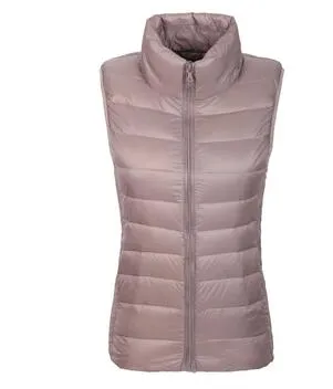 Winter Jacket  Women Vest 100% White Duck Down Vest  2015 Winter Vest Women Sexy Lovers Slim Short Jackets Parka Plus XXXL