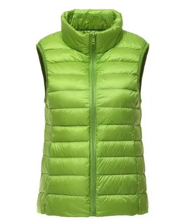 Winter Jacket  Women Vest 100% White Duck Down Vest  2015 Winter Vest Women Sexy Lovers Slim Short Jackets Parka Plus XXXL