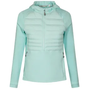 Womens Hooded Merge Celeste - SS24