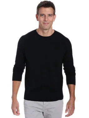 Zainuno Moizni Men's 100% Cashmere Crew Neck Pullover Sweater